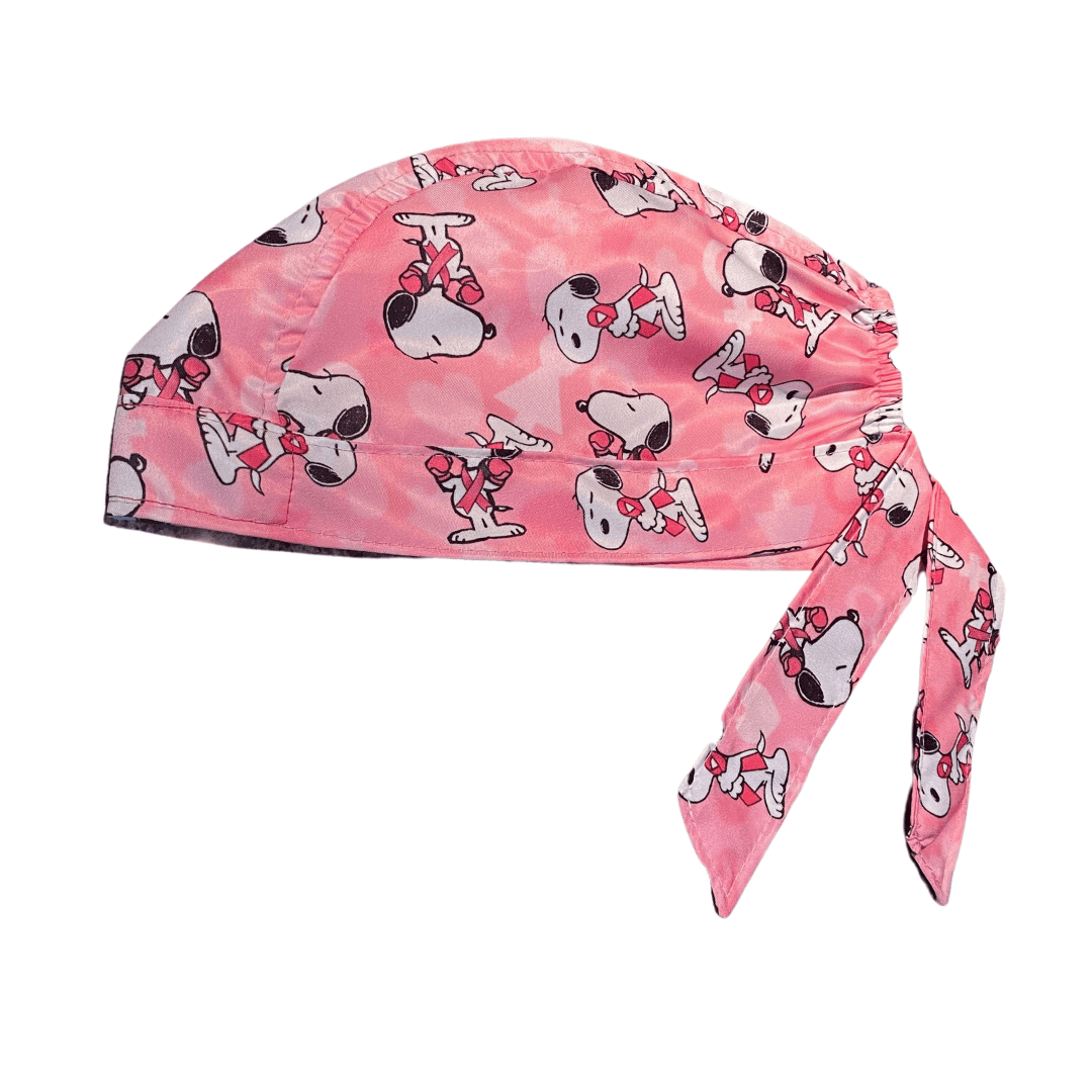 Gorro Medico Quirúrgico Snoopy Lucha contra El Cancer De Mama - Every Medical -  Dr. Gorrito