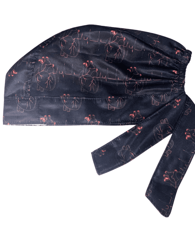 Gorro Quirúrgicomedico Corazón Electrocardiograma Antifluido - Every Medical -  Dr. Gorrito