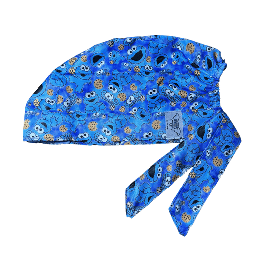 Gorro Quirúrgicoenfermería Monstruo Come Galletas Antifluido