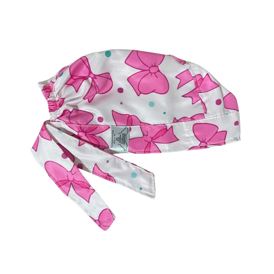 Gorro Quirúrgico Medico - Moño Coquette - Rosa 2