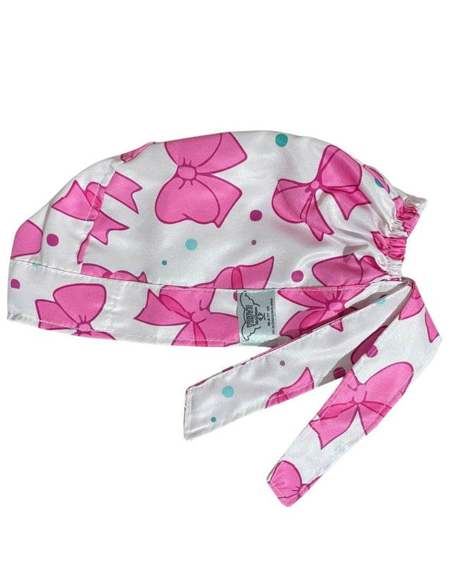 Gorro Quirúrgico Medico - Moño Coquette - Rosa 2