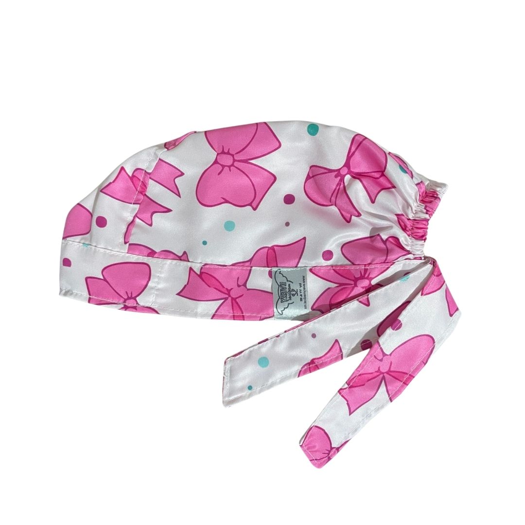 Gorro Quirúrgico Medico - Moño Coquette - Rosa 2