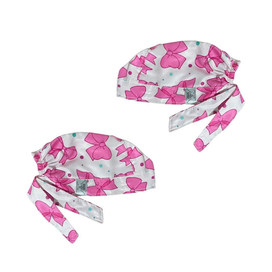 Gorro Quirúrgico Medico - Moño Coquette - Rosa 2