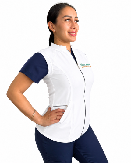 Chaleco - Clinico Quirurgico Cierre Dama Hospital (CON LOGO INSTITUCIONAL)