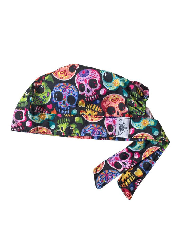 Gorro Medico Quirúrgico - Dia De Muertos - Calacas  Esqueleto
