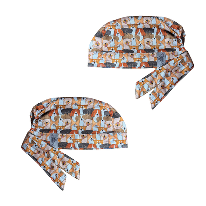 Gorro Quirúrgico Perritos Con Lente, Antifluidos - Antisudor