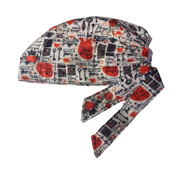 Gorro Quirúrgicomedico Corazón Poema San Valentin Antifluido - Every Medical -  Dr. Gorrito