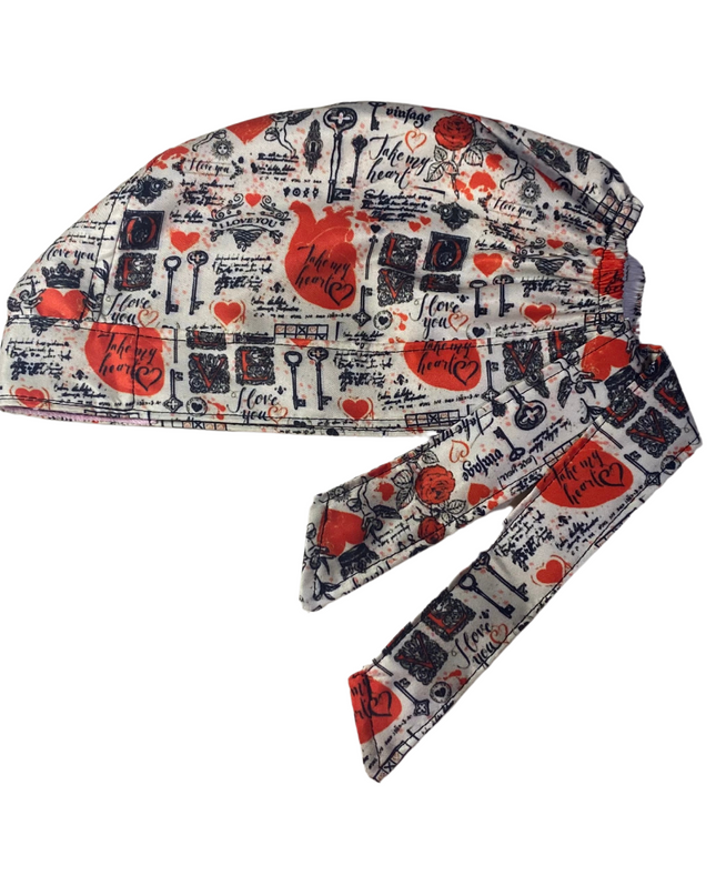 Gorro Quirúrgicomedico Corazón Poema San Valentin Antifluido - Every Medical -  Dr. Gorrito
