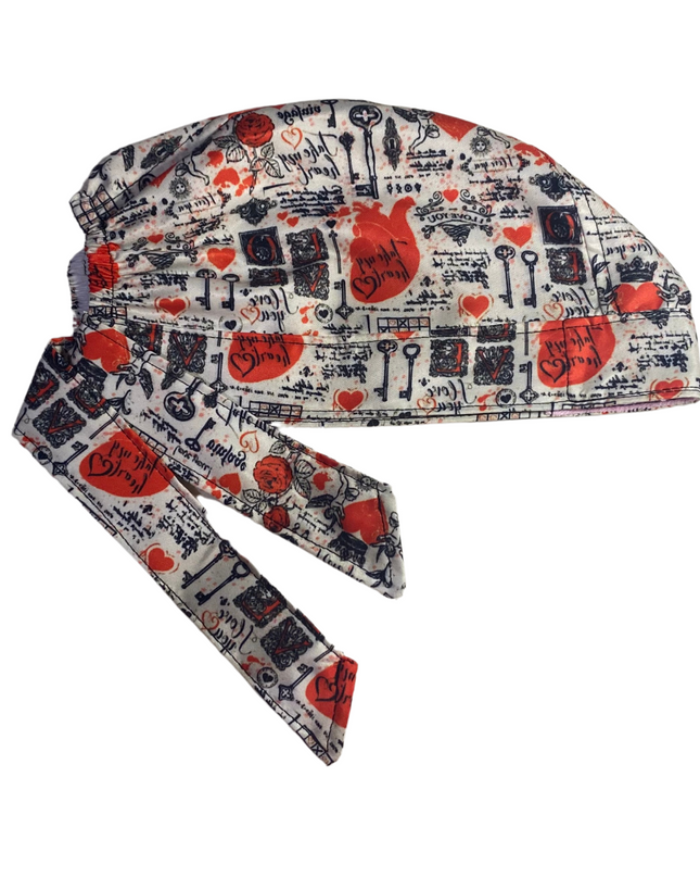 Gorro Quirúrgicomedico Corazón Poema San Valentin Antifluido - Every Medical -  Dr. Gorrito