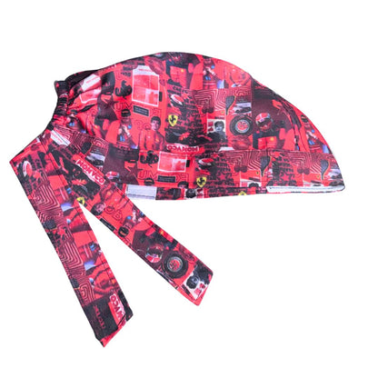 Gorro Medico Quirúrgico - Enfermeria, Ferrari F1, Antisudor - leclerc
