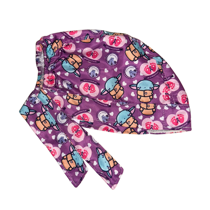 caja misteriosa 6 Gorros Medicos Quirúrgico al azar Enfermeria Hospital con caja de regalo