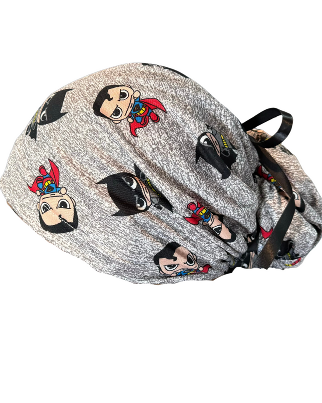 Gorro Medicoquirúrgico Batman Y Superman -listones-antisudor - Every Medical -  Dr. Gorrito