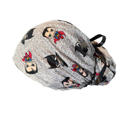 Gorro Medicoquirúrgico Batman Y Superman -listones-antisudor - Every Medical -  Dr. Gorrito