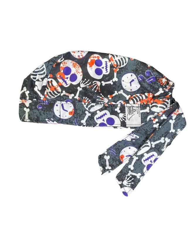 Gorro Medico Quirúrgico - Día De Muertos - Personajes De Terror - Halloween - Negro 6