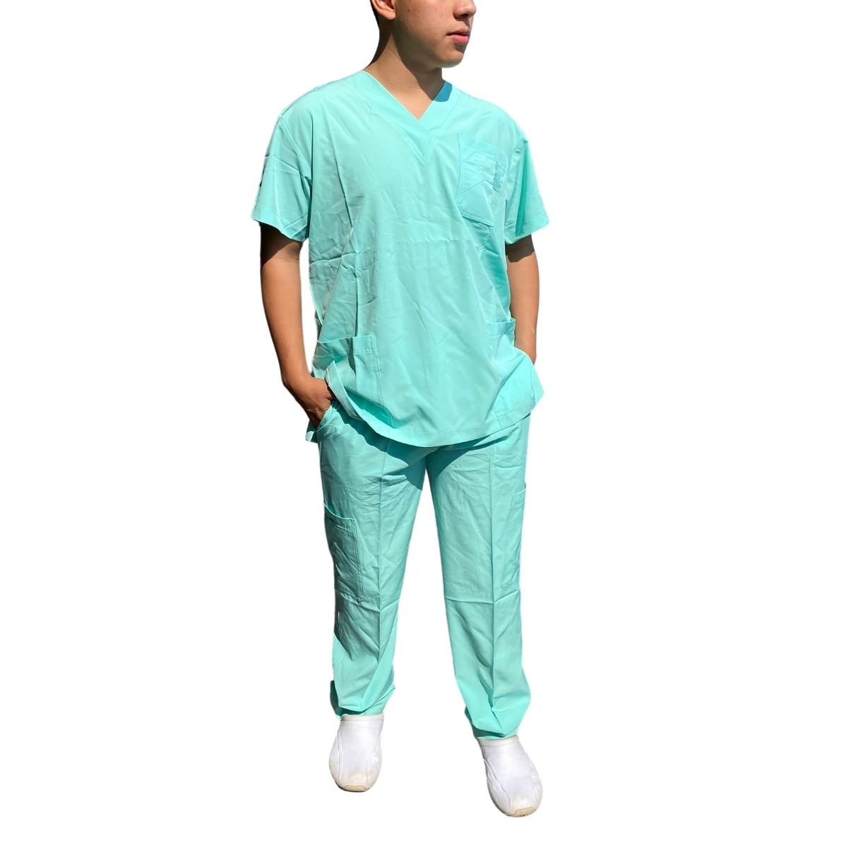 Uniforme Quirúrgico - Hombre - Menta - Modelo Toluca