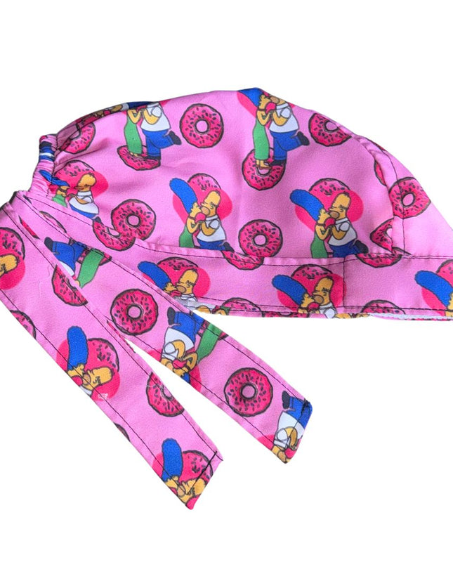 Gorro Quirúrgico Estampado Homero En Vestido, The Simpsons - homero y marge