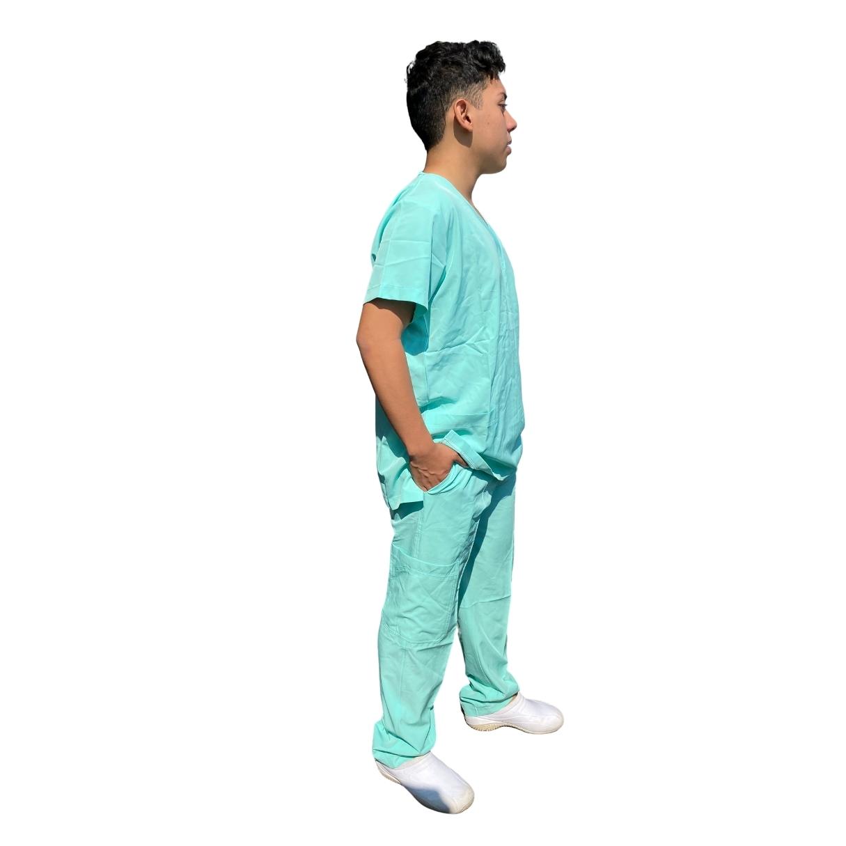 Uniforme Quirúrgico - Hombre - Menta - Modelo Toluca