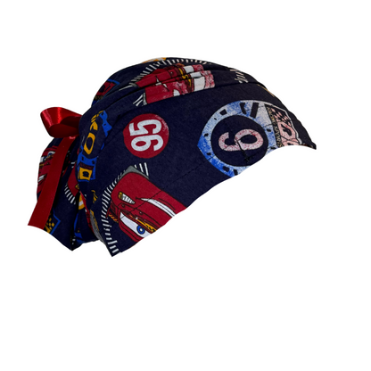 Gorro Medico Quirúrgico Cars - Nascar - Listones - Antisudor - Every Medical -  Dr. Gorrito