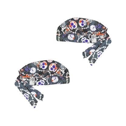 Gorro Medico Quirúrgico - Día De Muertos - Personajes De Terror - Halloween - Negro 6