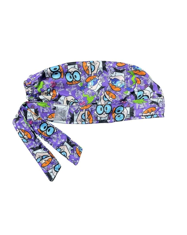 Gorro Medico Quirúrgico - El Laboratorio De Dexter - Morado