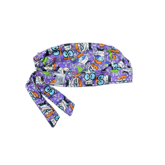 Gorro Medico Quirúrgico - El Laboratorio De Dexter - Morado