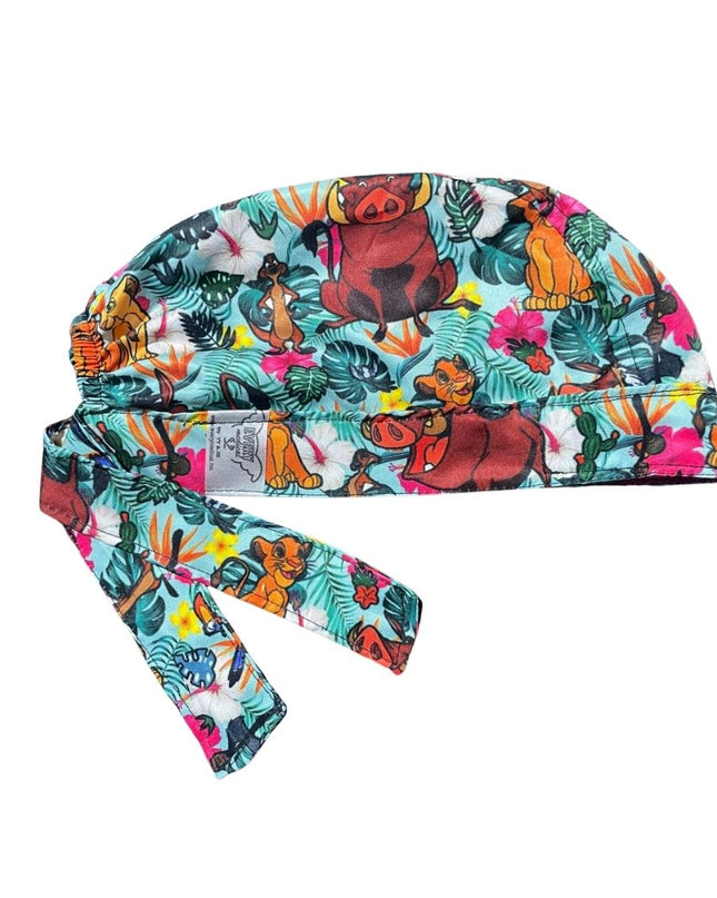 Gorro Medico Quirúrgico - El Rey León - Mufasa - Timón - Pumba - Simba - Menta