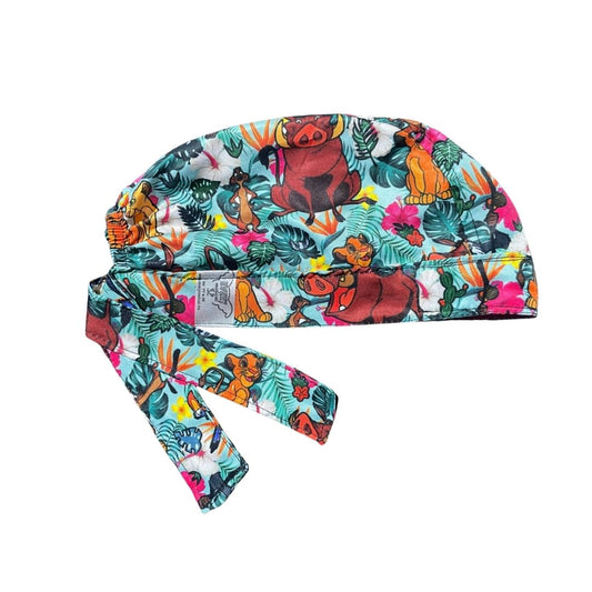 Gorro Medico Quirúrgico - El Rey León - Mufasa - Timón - Pumba - Simba - Menta