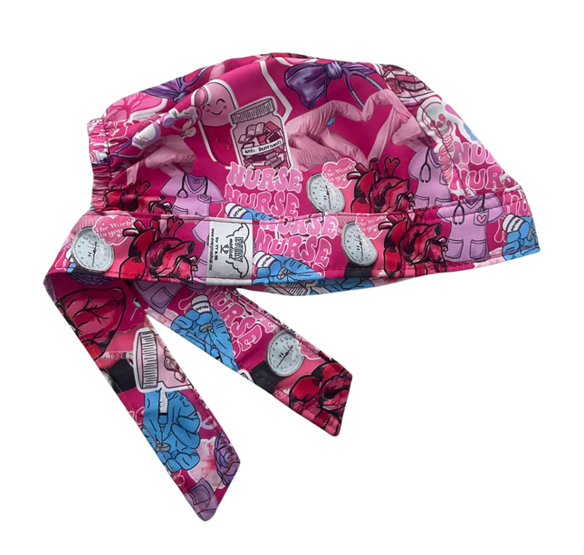 Gorro Medicoquirúrgico Anatomia Humana Vesalius Enfermeria - ROSA