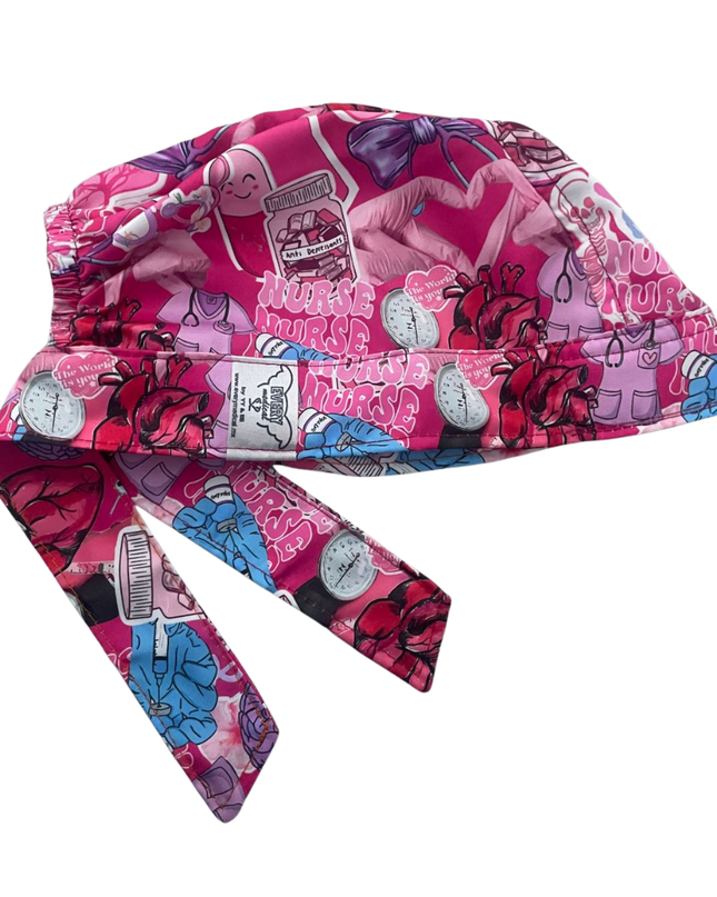 Gorro Medicoquirúrgico Anatomia Humana Vesalius Enfermeria - ROSA