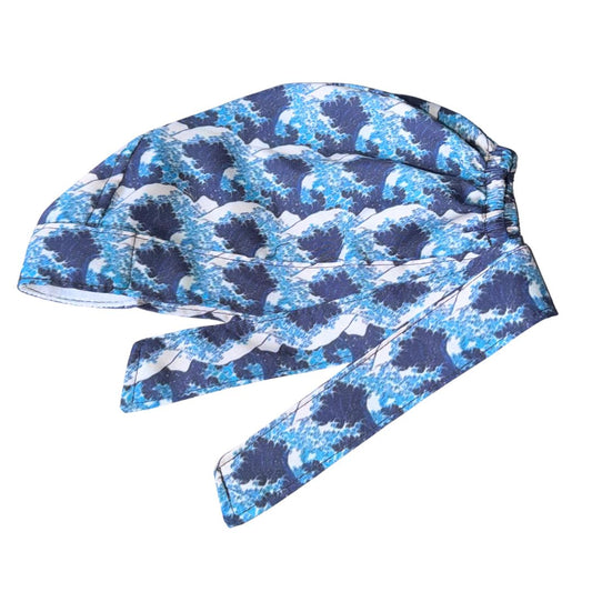 Gorro Medico Quirúrgico Pinturas De Arte Botticelli Van Gogh - kanagawa2