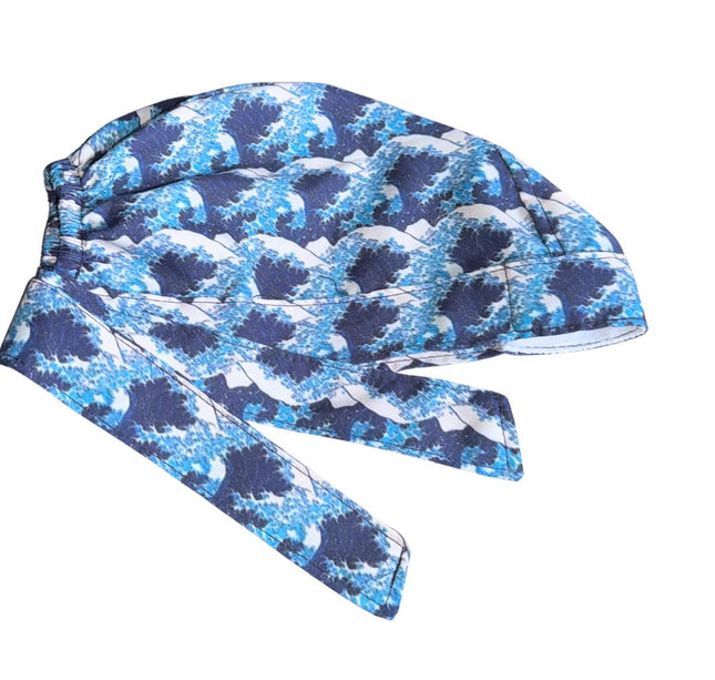 Gorro Medico Quirúrgico Pinturas De Arte Botticelli Van Gogh - kanagawa2