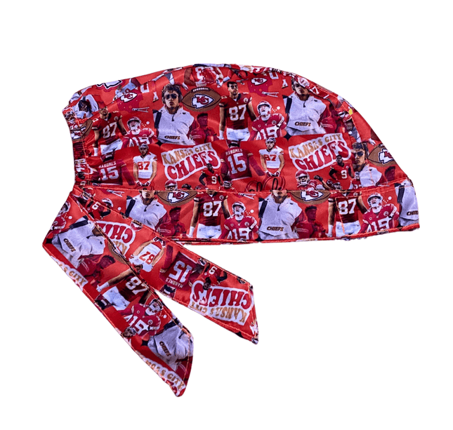 Gorro Quirúrgicomedico Kansas Chiefs Mahones Nfl Antifluidos - Every Medical -  Dr. Gorrito