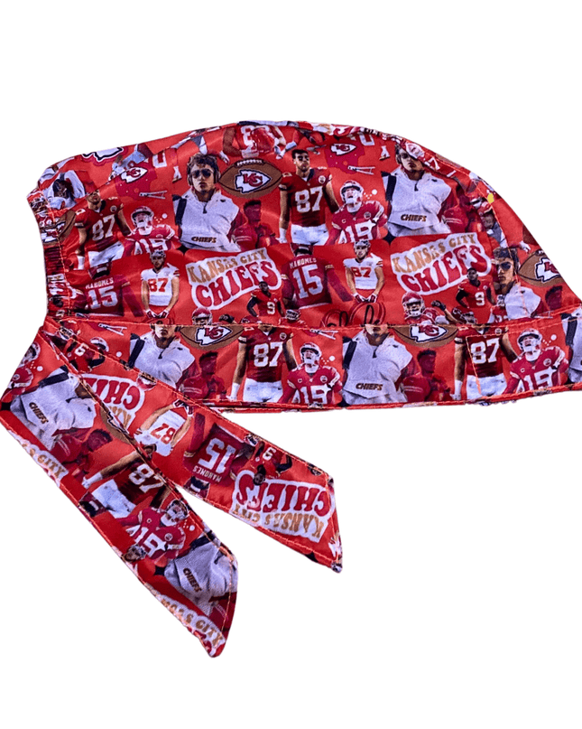Gorro Quirúrgicomedico Kansas Chiefs Mahones Nfl Antifluidos - Every Medical -  Dr. Gorrito