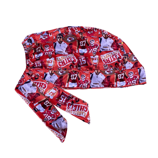 Gorro Quirúrgicomedico Kansas Chiefs Mahones Nfl Antifluidos