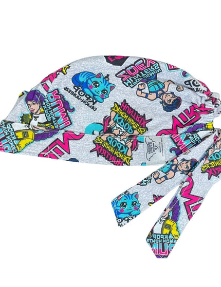 Gorro Medico Quirúrgico - Las Guerreras K-pop - Demon Hunters - Gris