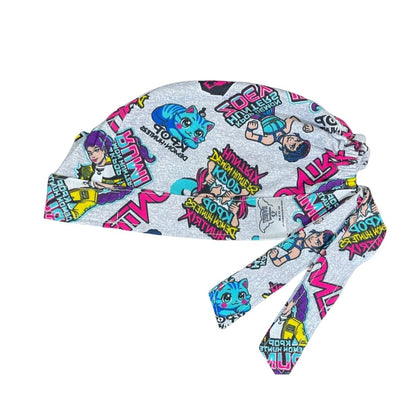 Gorro Medico Quirúrgico - Las Guerreras K-pop - Demon Hunters - Gris