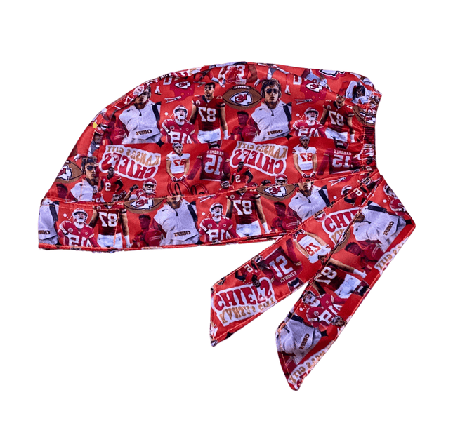 Gorro Quirúrgicomedico Kansas Chiefs Mahones Nfl Antifluidos - Every Medical -  Dr. Gorrito