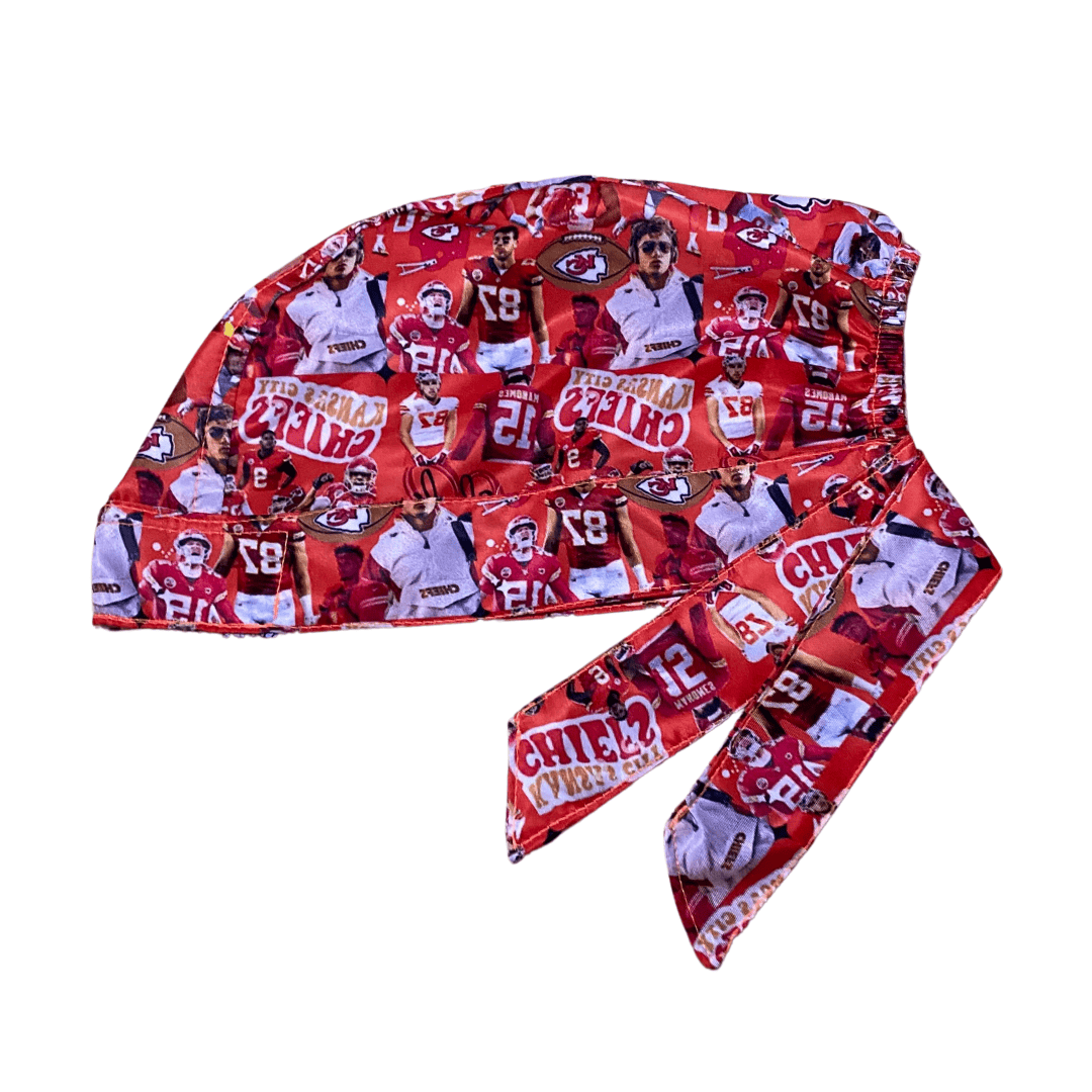 Gorro Quirúrgicomedico Kansas Chiefs Mahones Nfl Antifluidos - Every Medical -  Dr. Gorrito