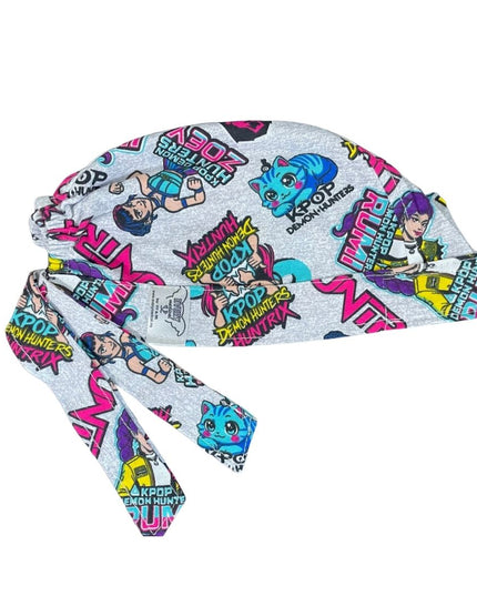 Gorro Medico Quirúrgico - Las Guerreras K-pop - Demon Hunters - Gris