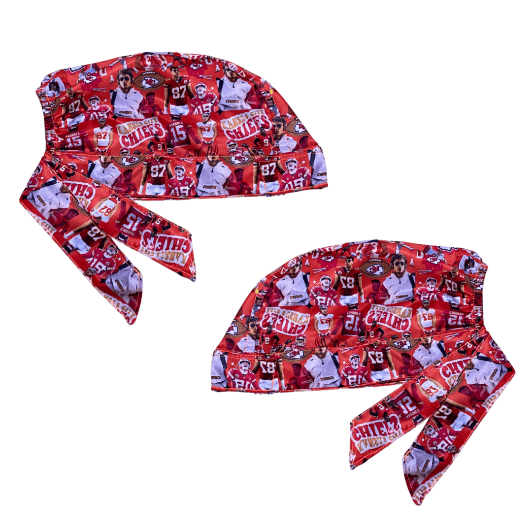 Gorro Quirúrgicomedico Kansas Chiefs Mahones Nfl Antifluidos - Every Medical -  Dr. Gorrito