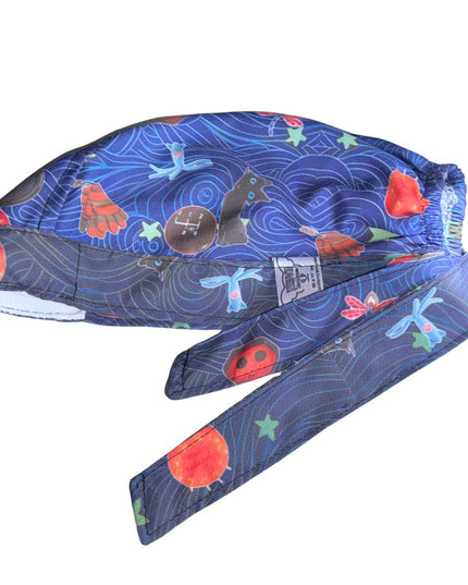 Gorro Medico Quirúrgico Coraline Y La Puerta Secreta Enfermeria - Negro