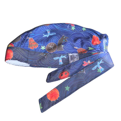 Gorro Medico Quirúrgico Coraline Y La Puerta Secreta Enfermeria - Negro