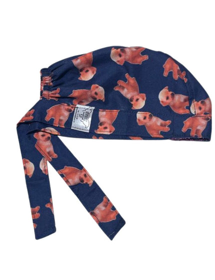 Gorro Medicoquirúrgico Perrito Kesi Kesi Unos Pedillos Salud - azul marino