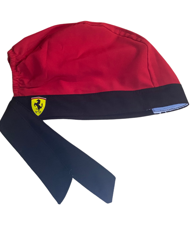 Gorro Medico Quirúrgico - Enfermeria, Ferrari F1, Antisudor - Every Medical -  Dr. Gorrito