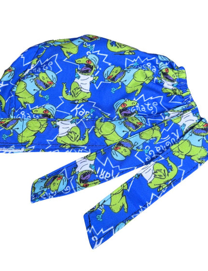 Gorro Quirúrgico Medico Rugrats-reptar - Celeste