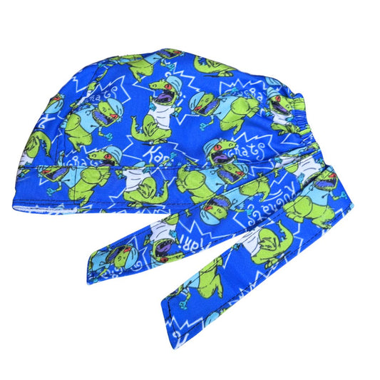Gorro Quirúrgico Medico Rugrats-reptar - Celeste