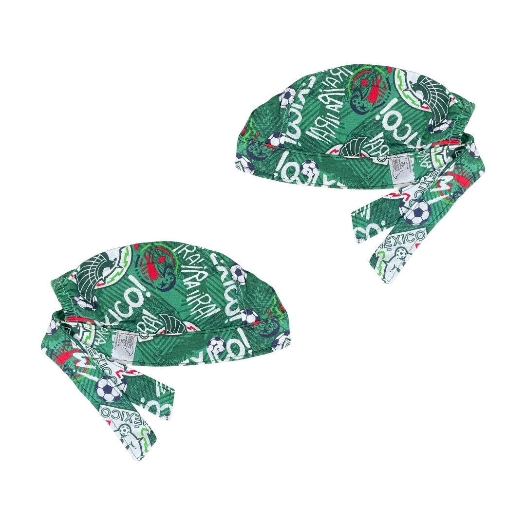 Gorro Medico Quirúrgico - Enfermera - Futbol - Seleccion Mexicana