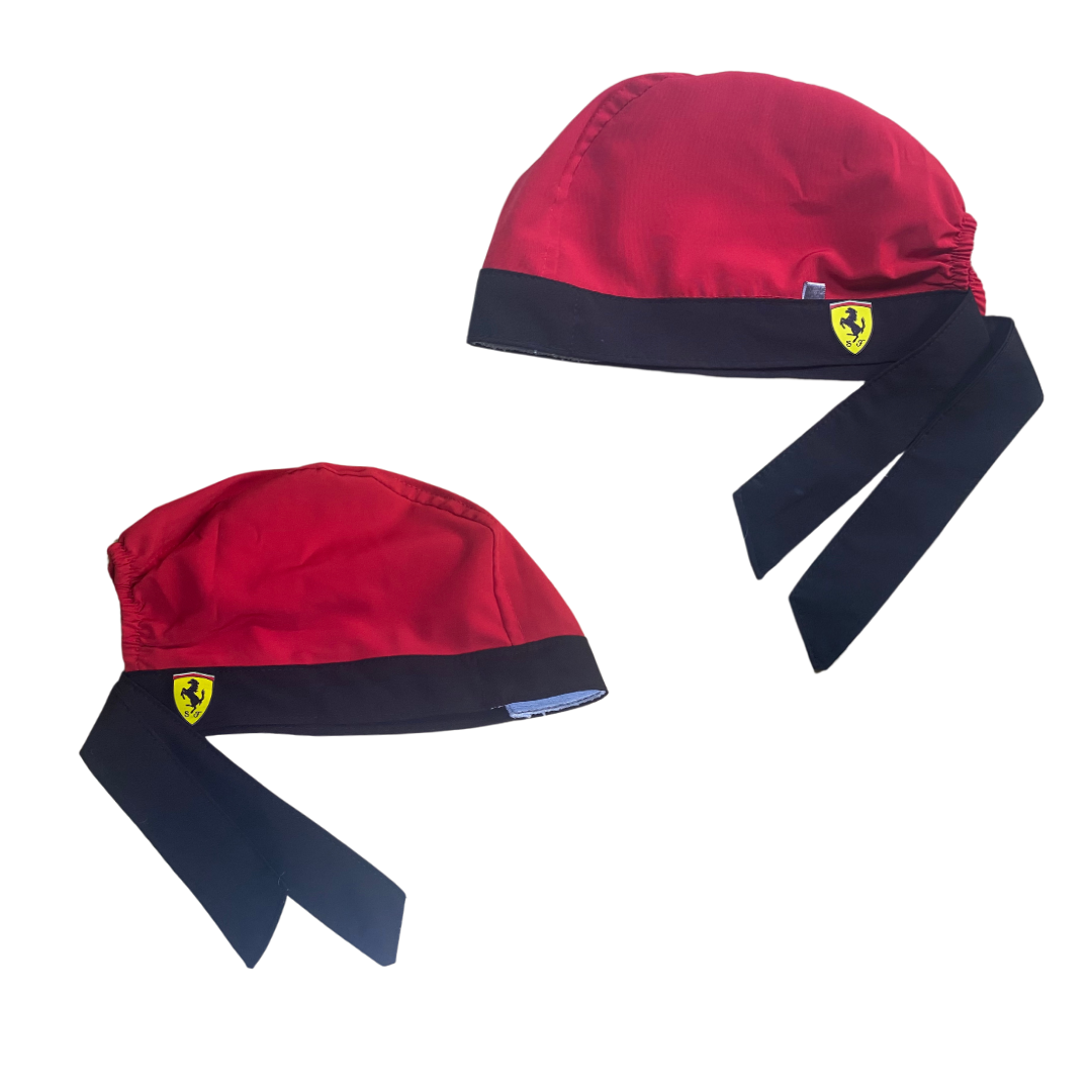 Gorro Medico Quirúrgico - Enfermeria, Ferrari F1, Antisudor - Every Medical -  Dr. Gorrito