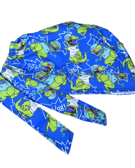 Gorro Quirúrgico Medico Rugrats-reptar - Celeste