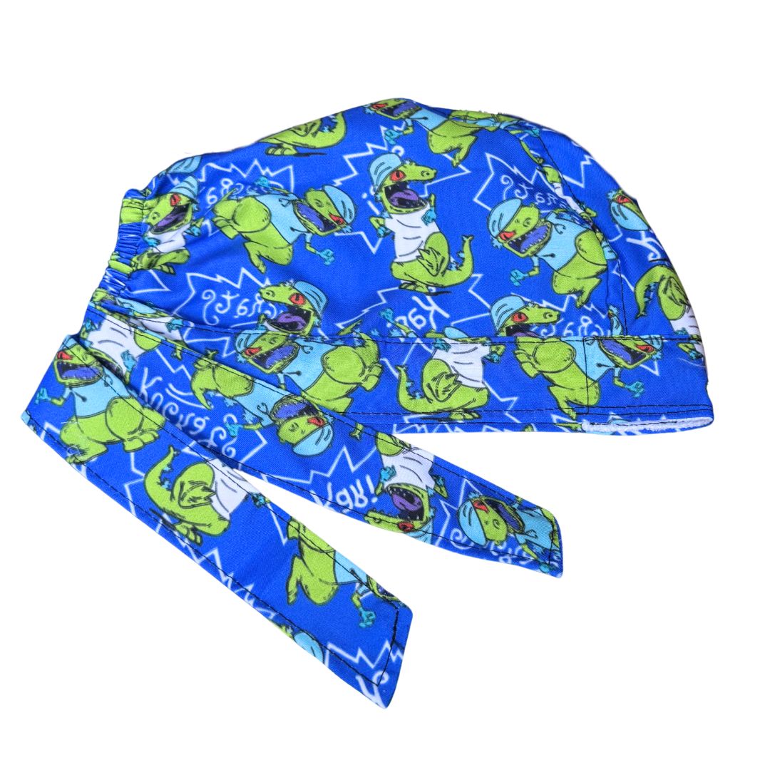 Gorro Quirúrgico Medico Rugrats-reptar - Celeste